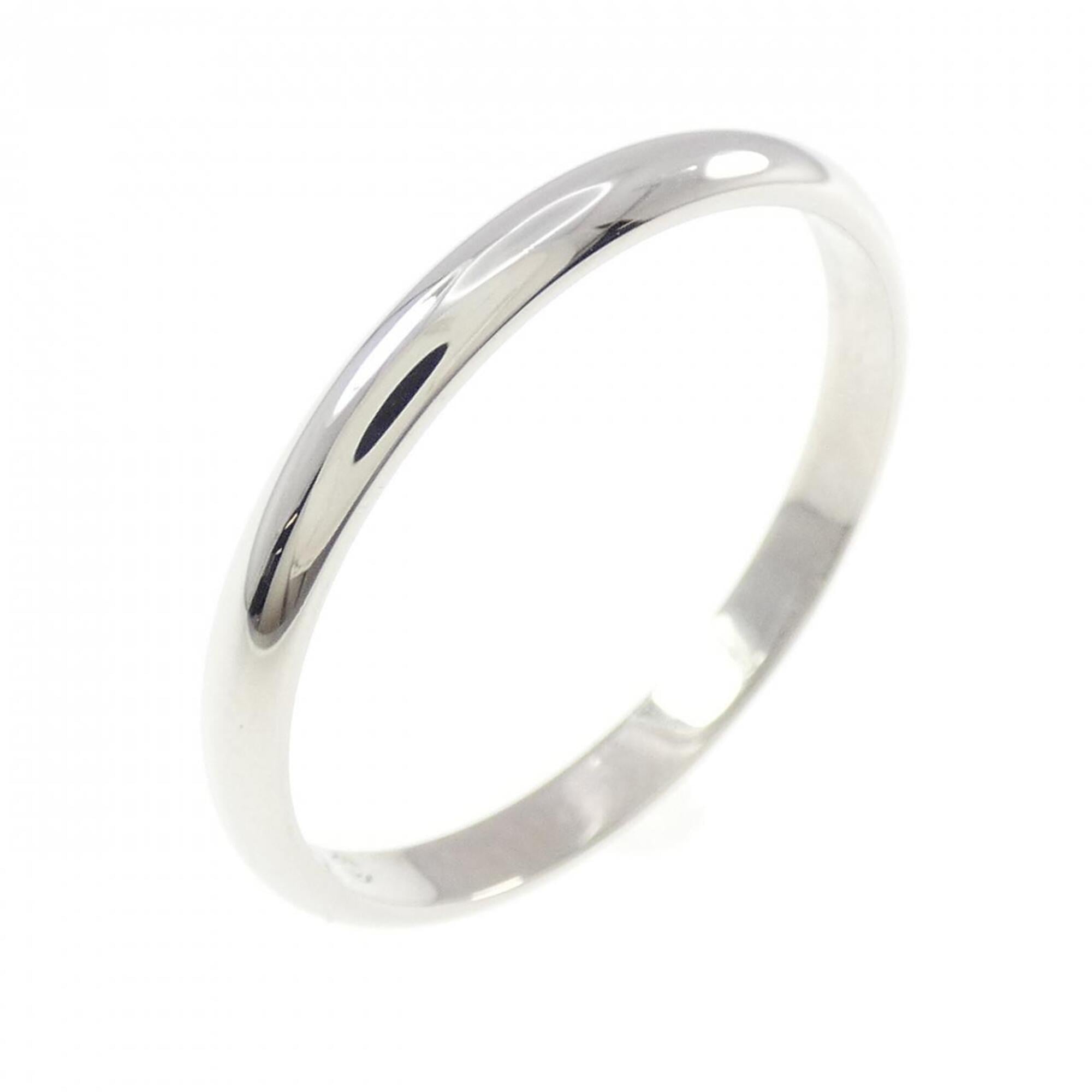Cartier Platinum 950 Band Ring Pre-Owned
