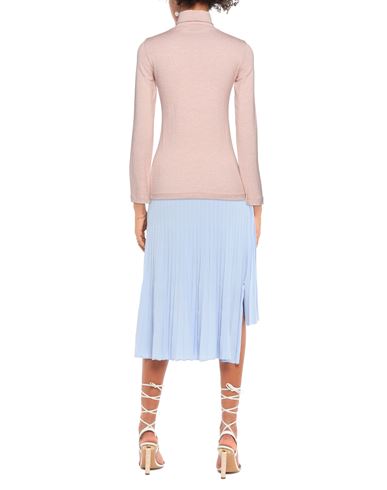 Woman Turtleneck Pink Size S Virgin Wool, Cotton