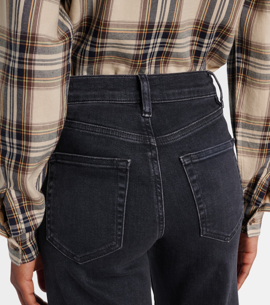Le Slim wide-leg jeans