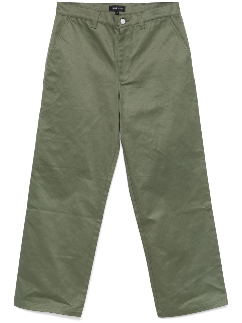 Straight trousers - Green