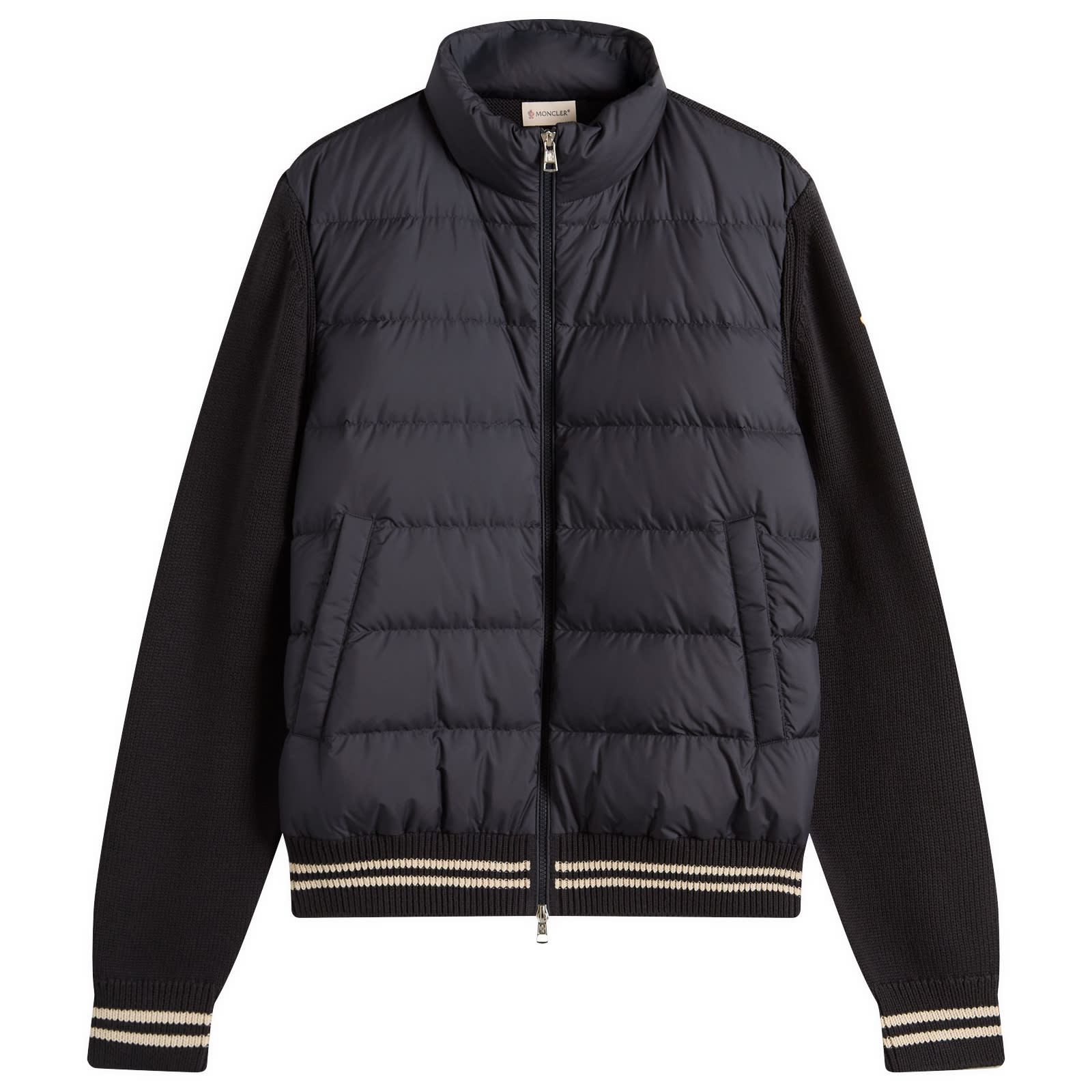 Men's Hybrid Zip Through Jacket Navy
