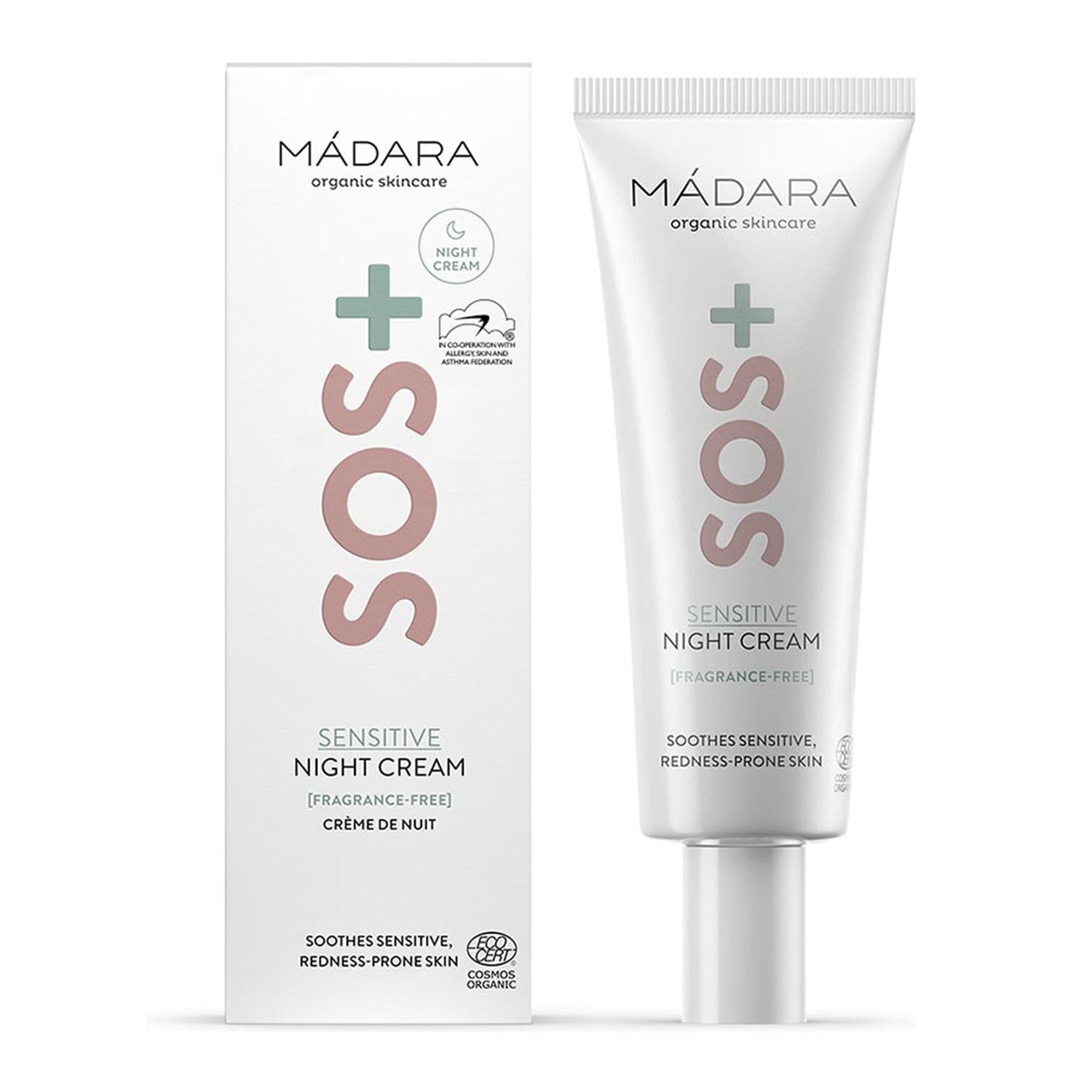 Madara Sos Sensitive Smoothing Night Cream — Night crea