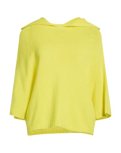 Woman Sweater Yellow Size L Cashmere