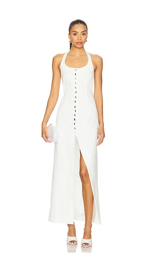 Selmacilek vestido midi en color blanco S también en