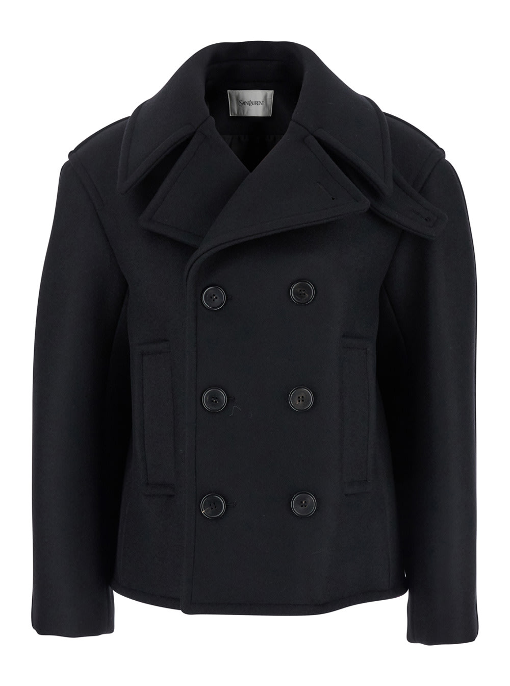 Oversized Caban Coat Coats, Trench Coats