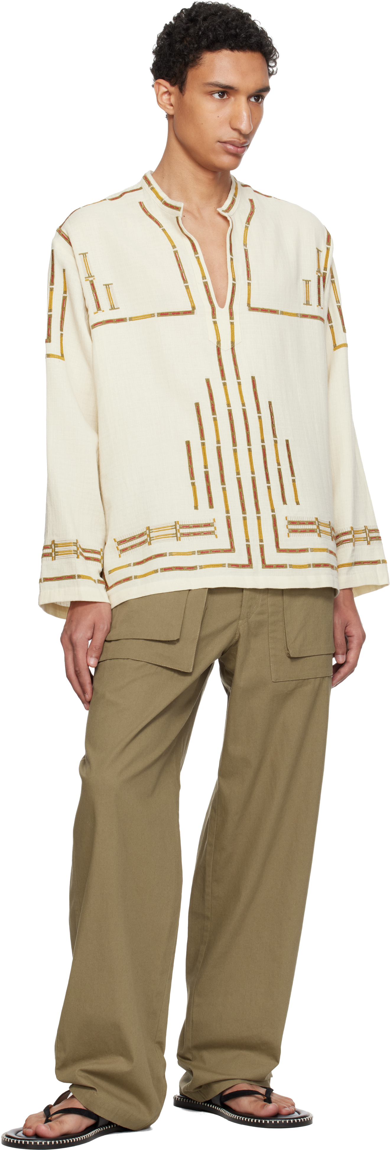 Khaki Ezio Trousers