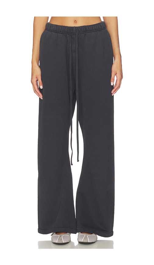 Fear of God ESSENTIALS Flare Sweatpant in Vintage Black - Black. L also in M, S