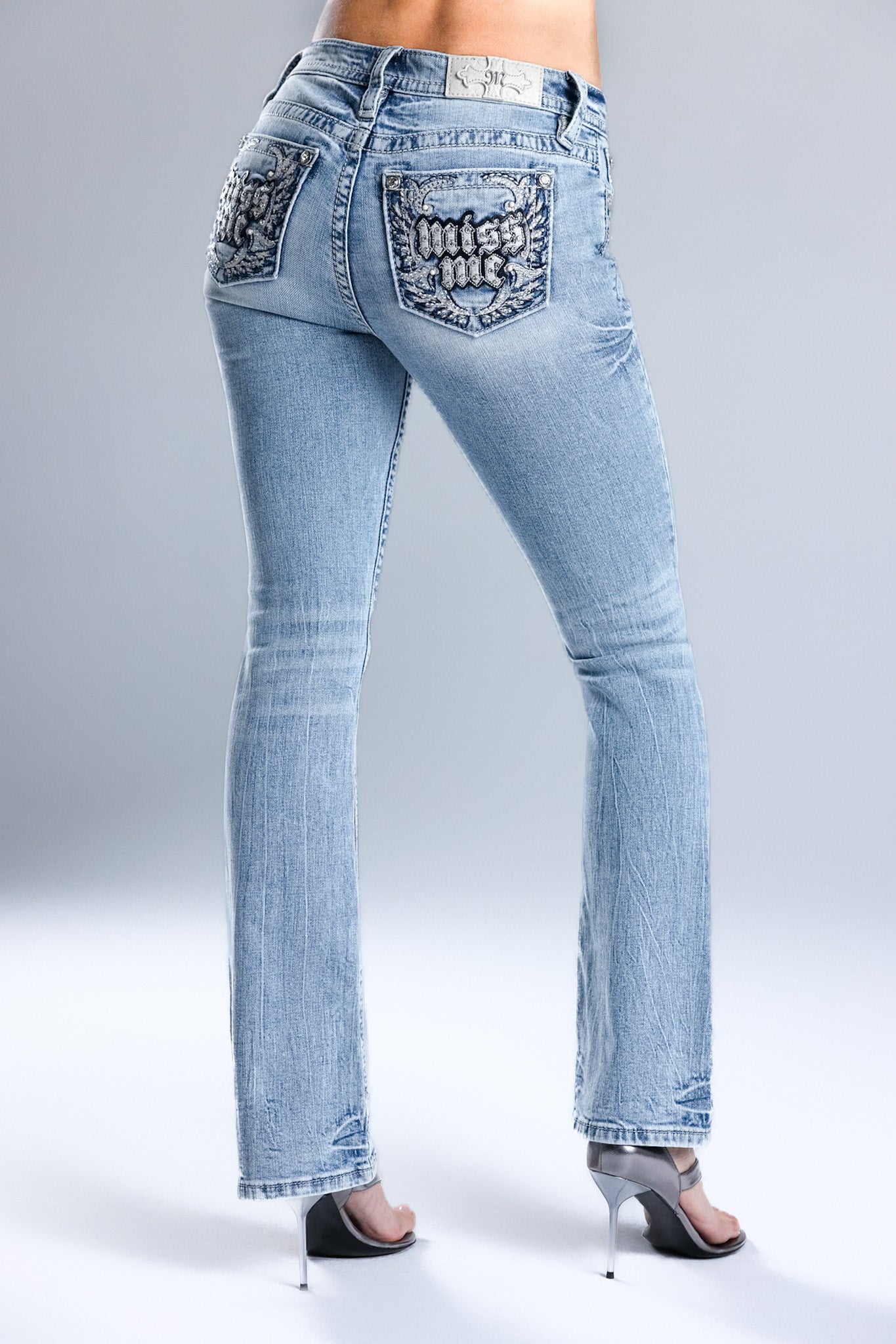 "Ariyah Wing Bootcut Jeans