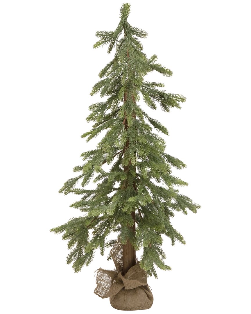 Northlight 47in Pine Tree With Jute Base Christmas Decoration