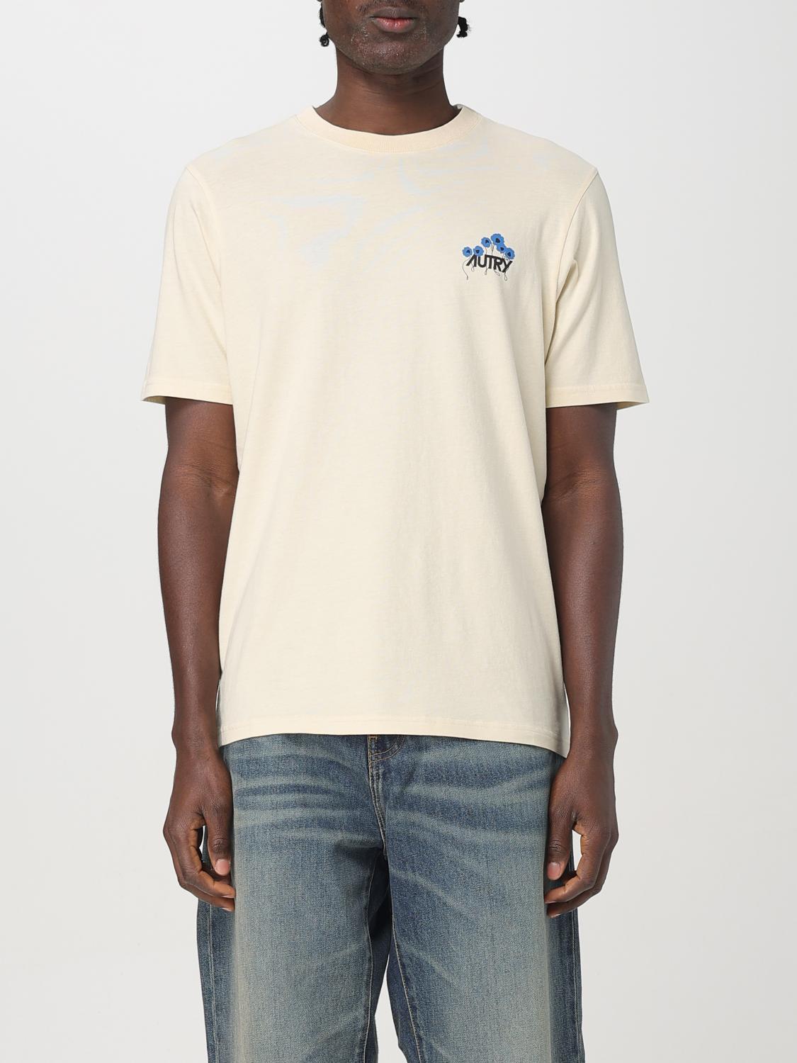 Logo-print T-shirt - Neutrals