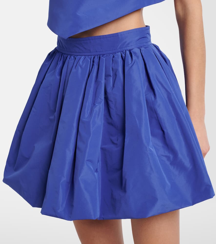 Gathered miniskirt