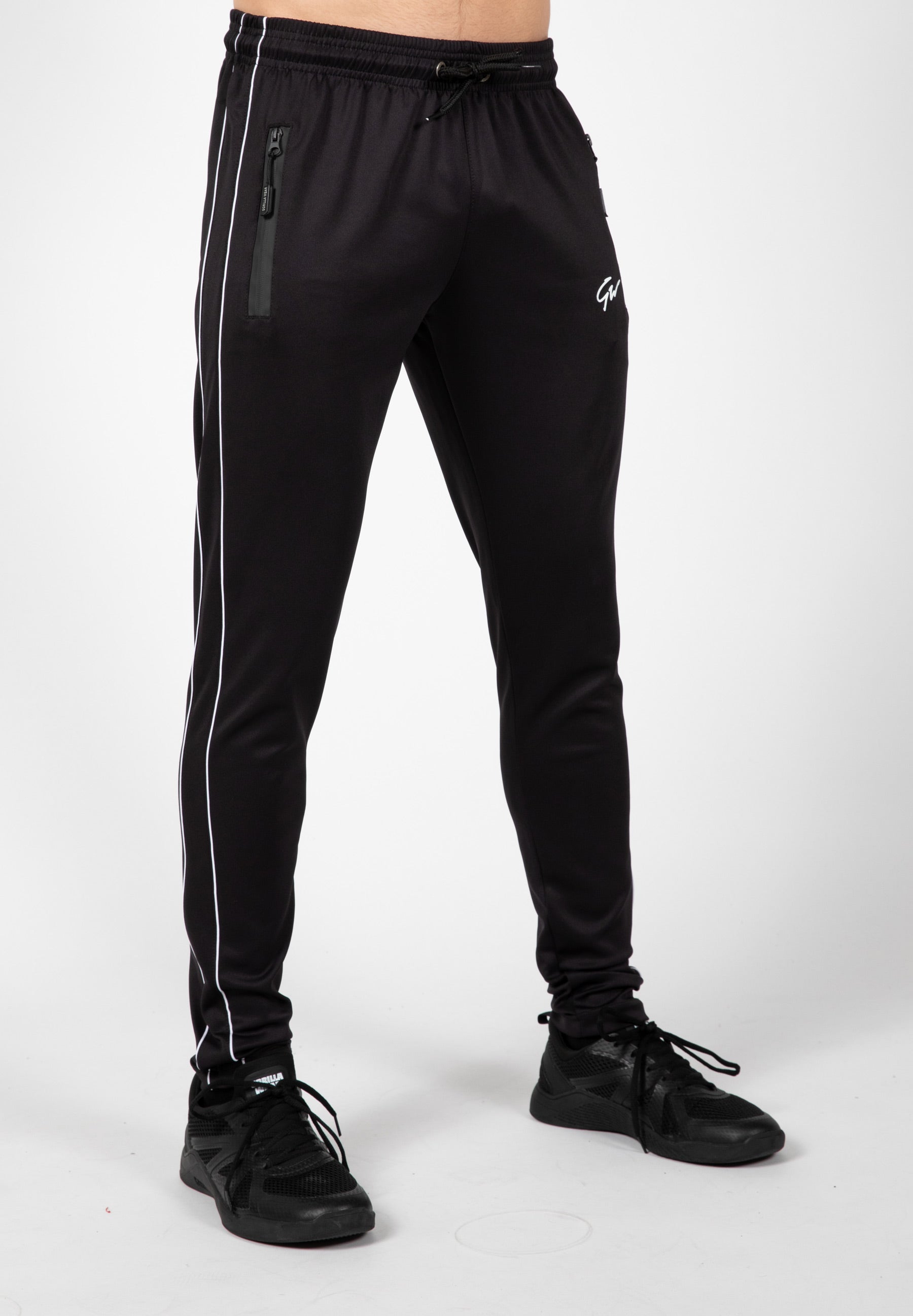 Wenden Track Pants - Black/White