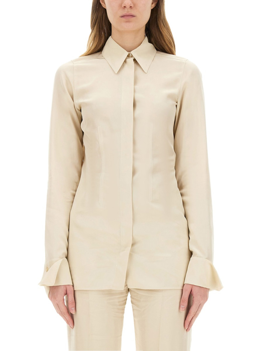 Teoria Beige Viscose Jacket