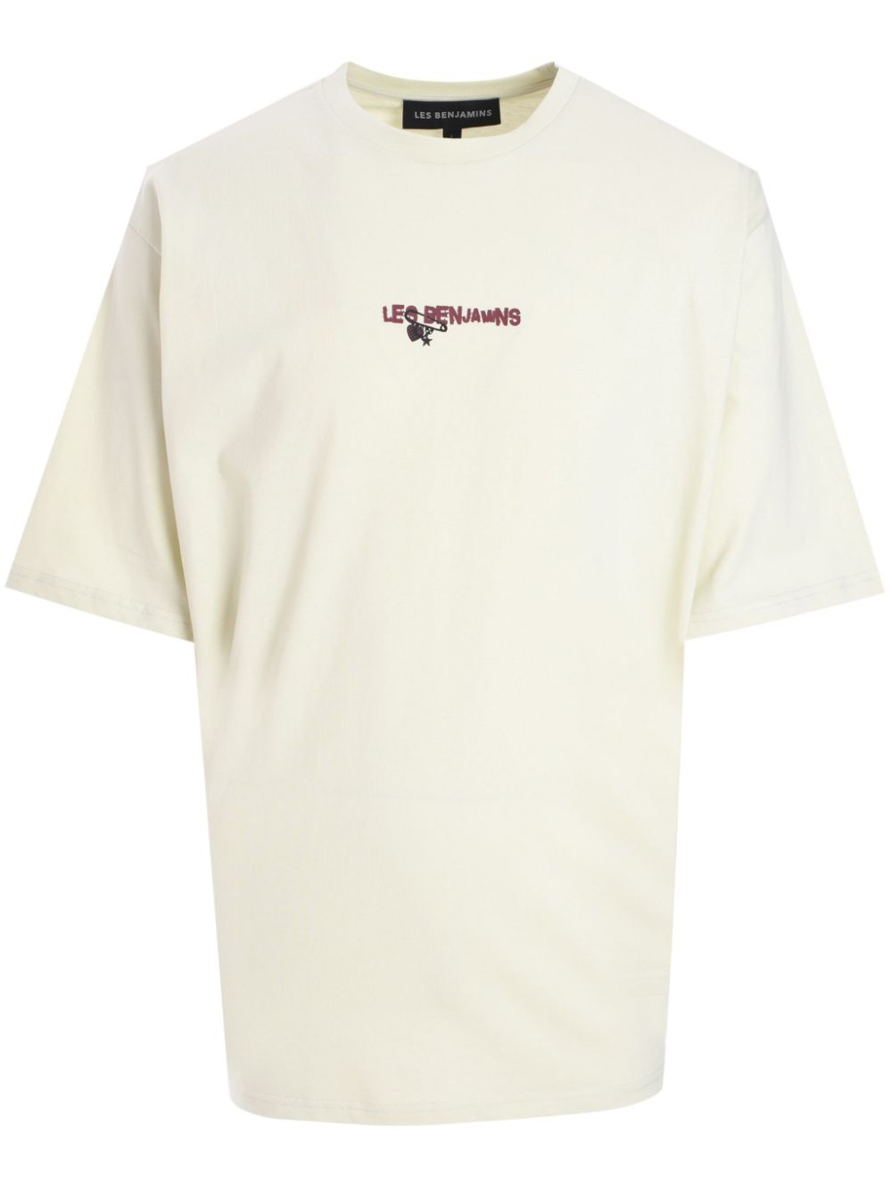 Graphic-print T-shirt - Neutrals