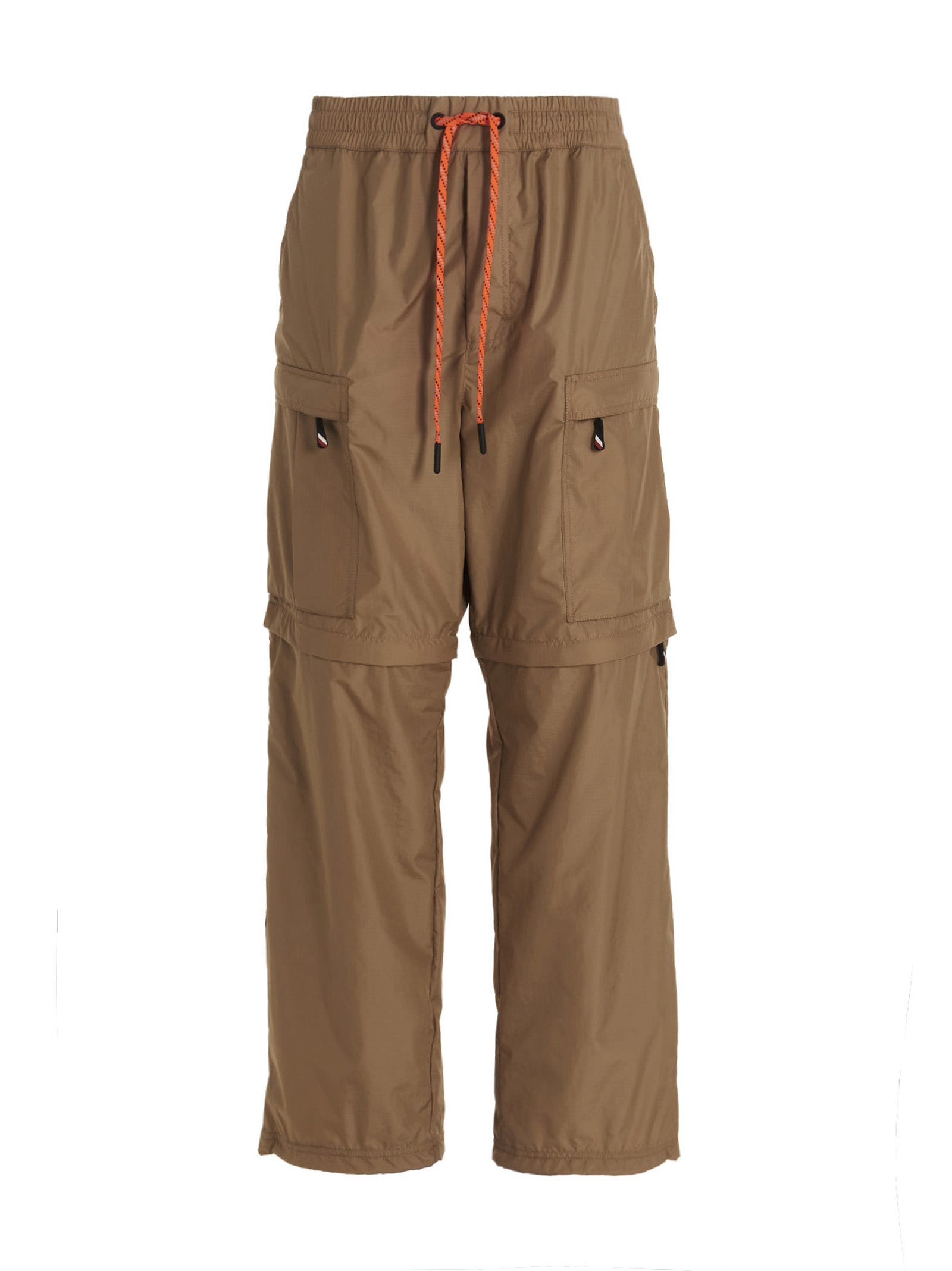Elastic Waist Straight Leg Trousers