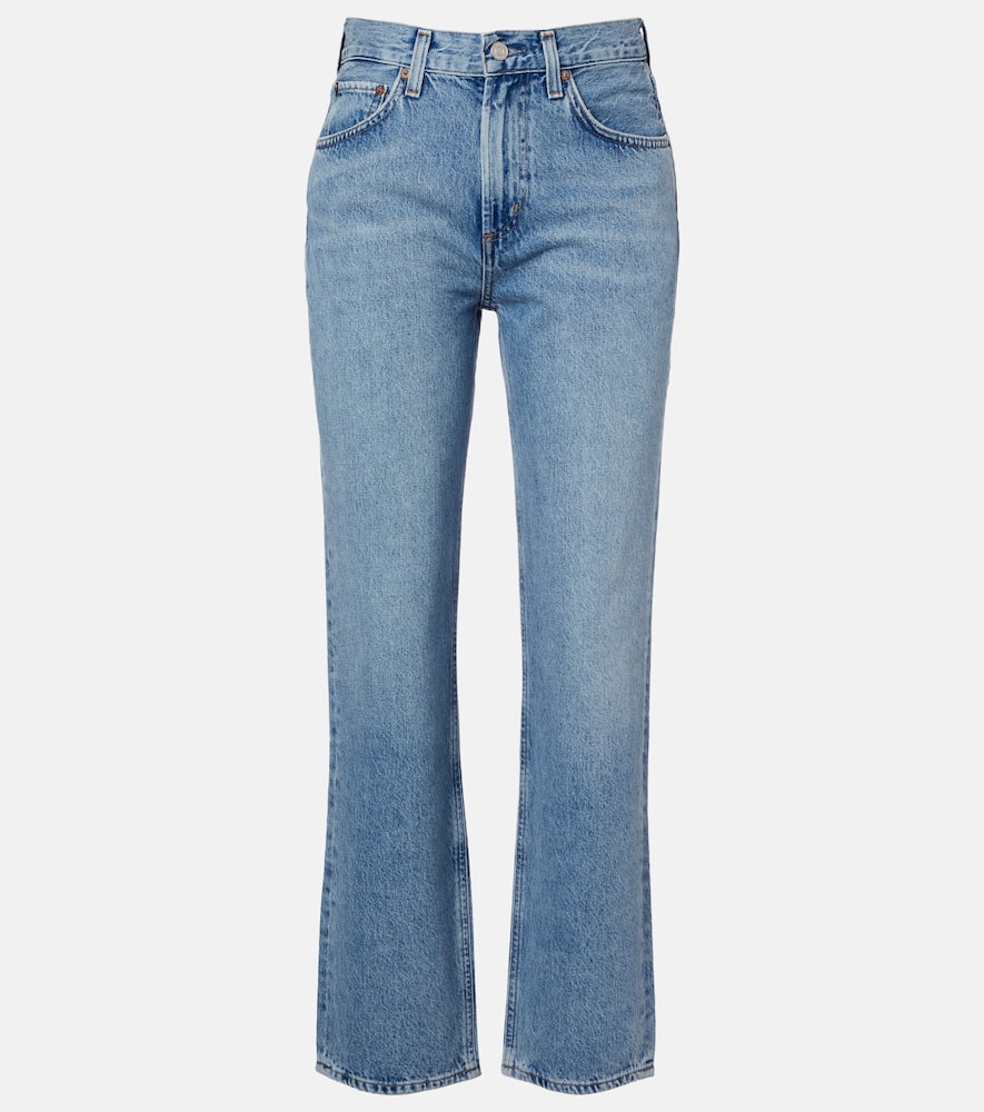Valen high-rise straight jeans