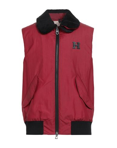 Heroe's Man Vest Burgundy Size L Polyamide, Polyurethane