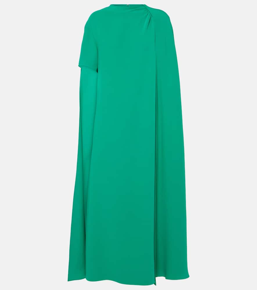 Cady Couture caped midi dress
