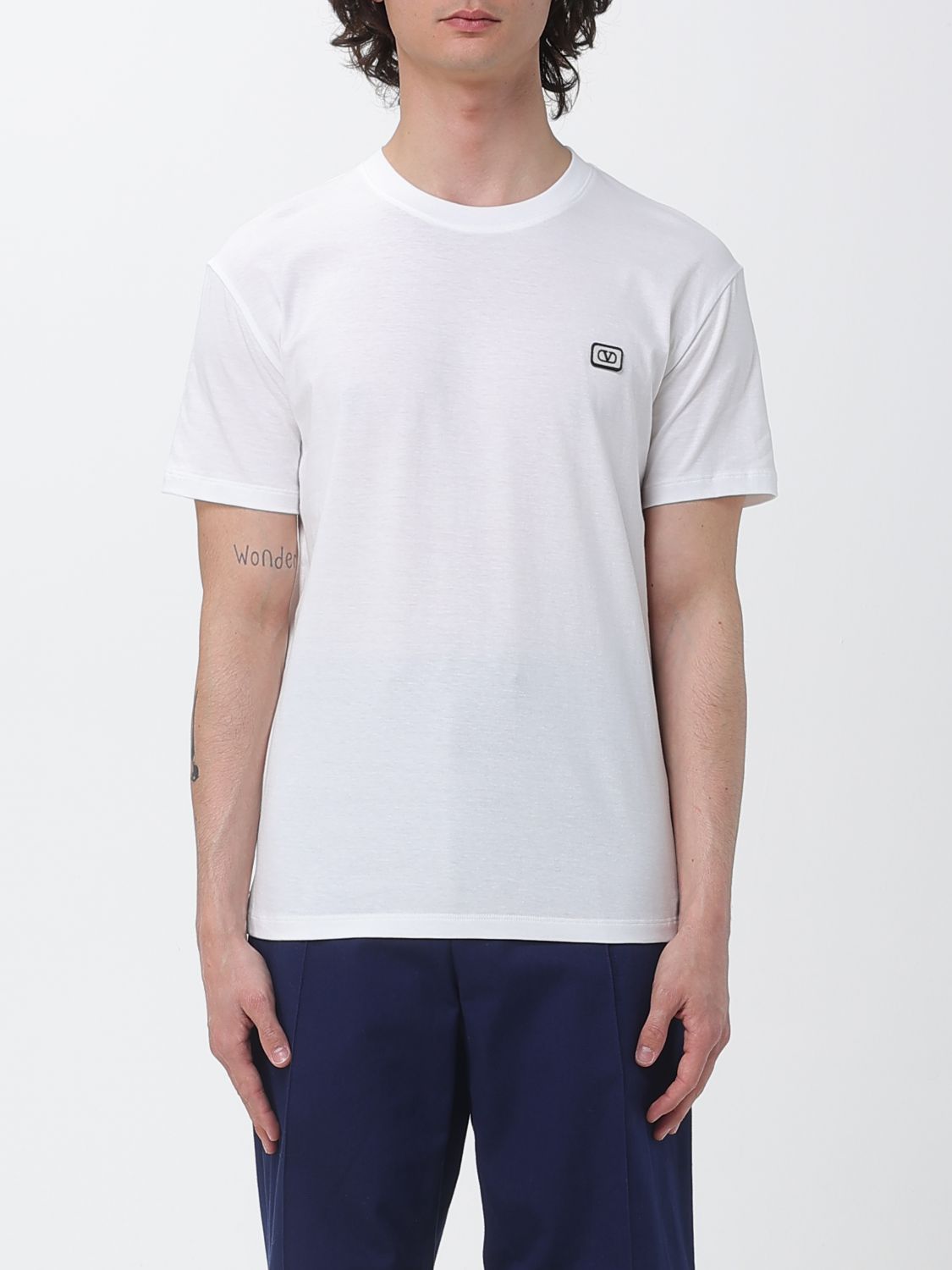 T-Shirt Men color Cream