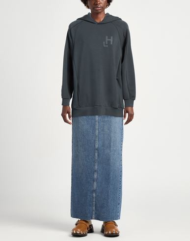 Hinnominate Woman Sweatshirt Lead Size XS Modal, Polyester, Elastane