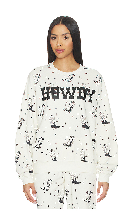 BEACH RIOT Devyn Oversized Sweater in White. - S also in