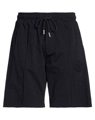 Man Shorts & Bermuda Shorts Black Size XL Cotton