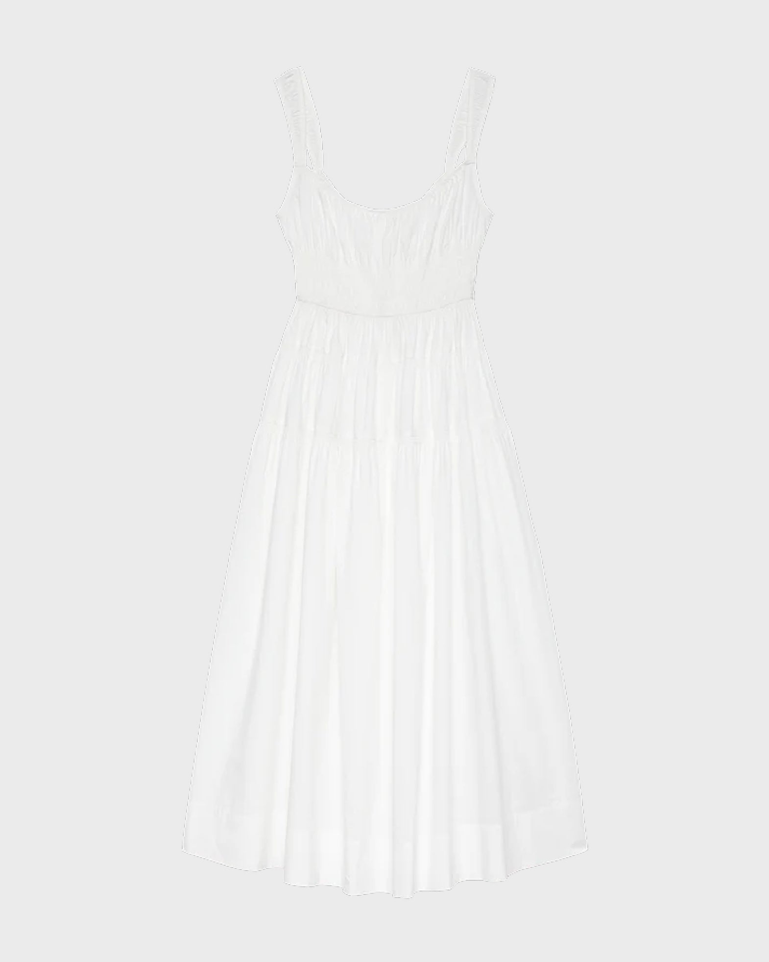 DÔEN CLOVER DRESS vit White