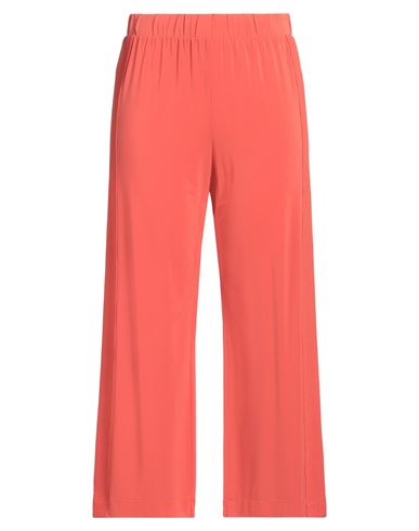 Le Tricot Perugia Woman Pants Coral Size M Viscose, Polyamide, Elastane