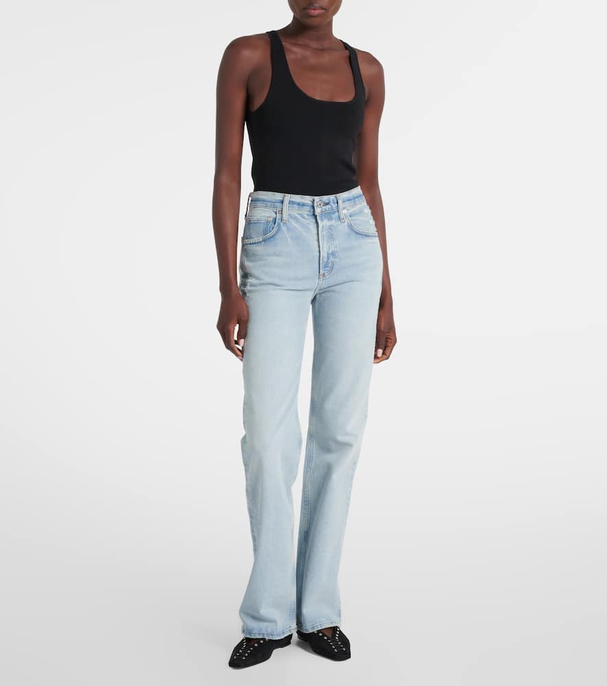 Vidia high-rise flared jeans