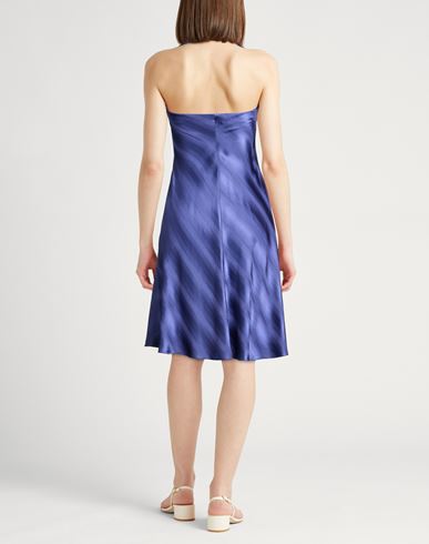 Woman Midi dress Blue Size 14 Viscose