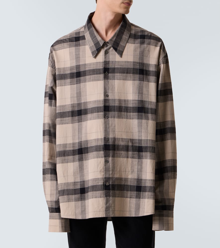 Tyson checked cotton shirt