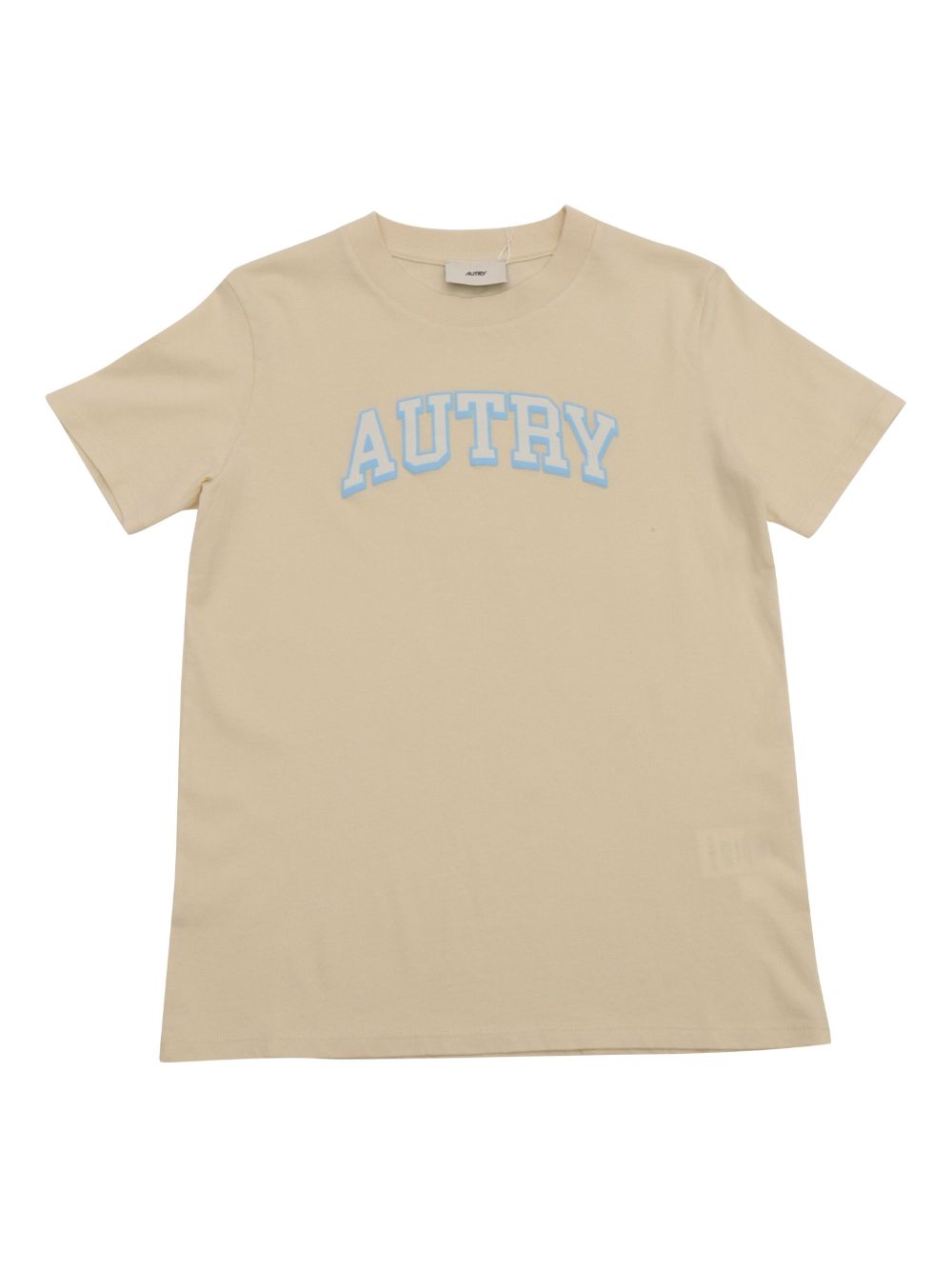 Logo-print T-shirt - Neutrals