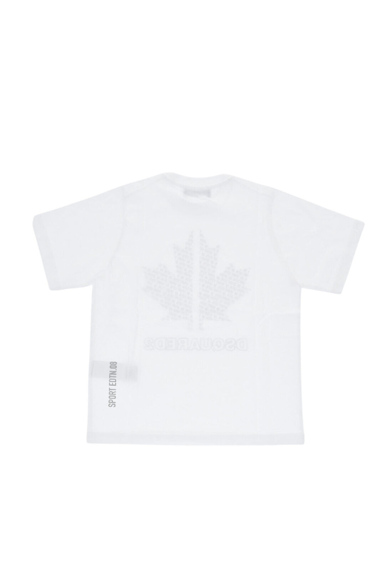 Boys White Regular T-Shirt