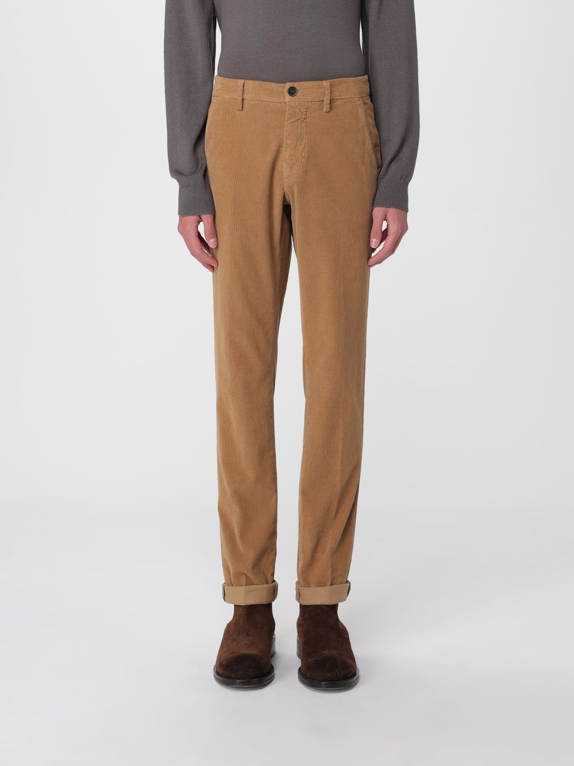 Pants Men color Camel