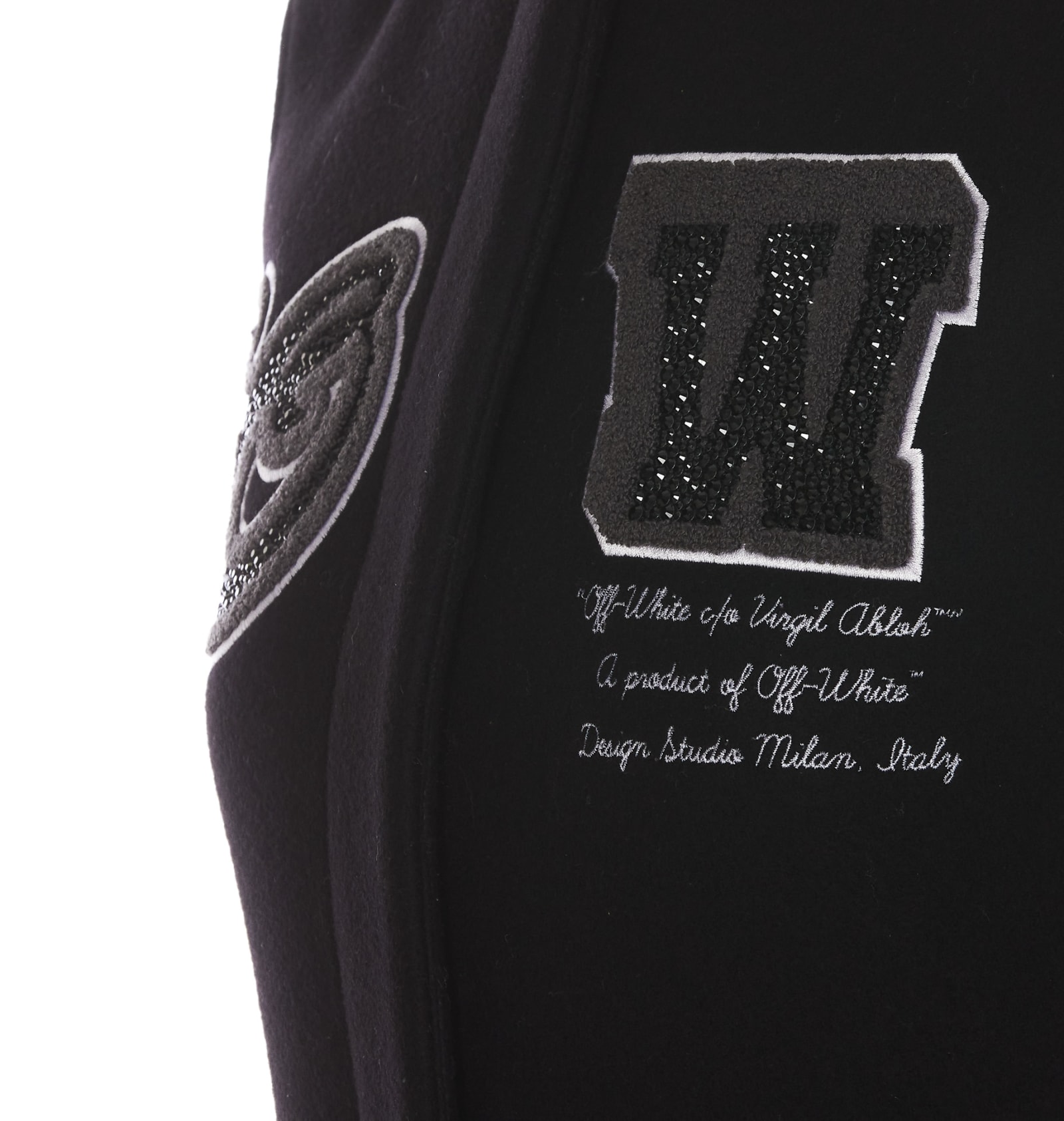 Meteor varsity dress - Black