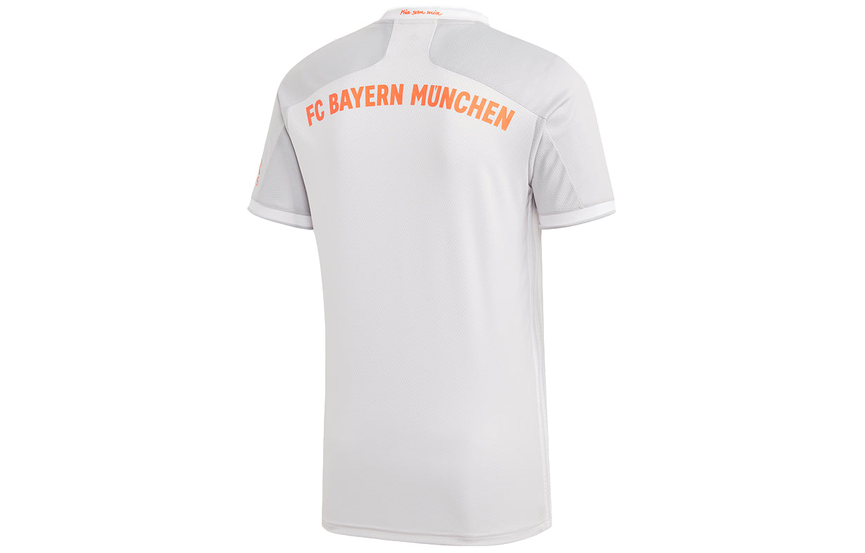 FCB A JSY Round Neck Sports Jersey SW Fan Edition Bayern Munich Away White