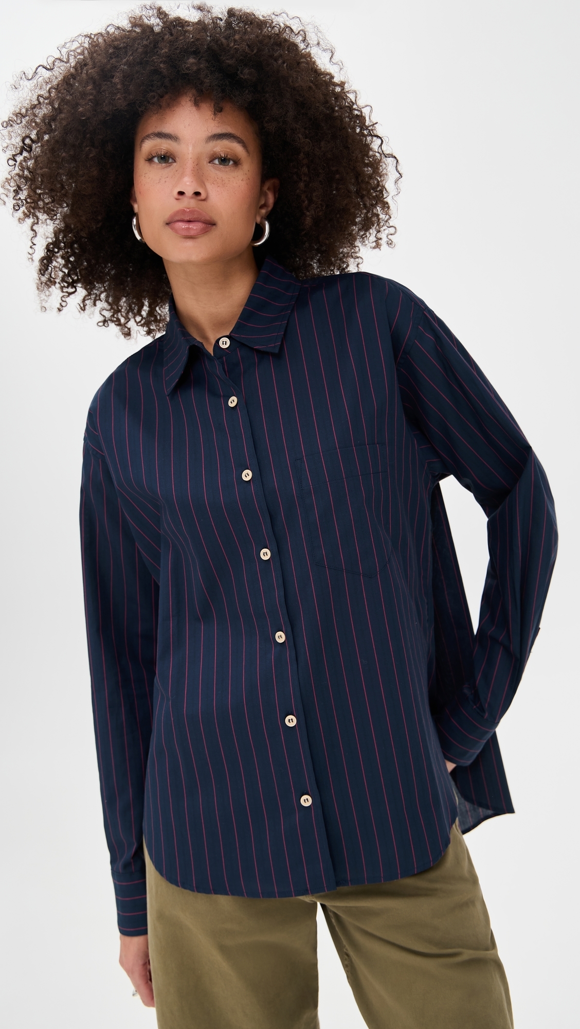 The Weekend Shirt Blue Red