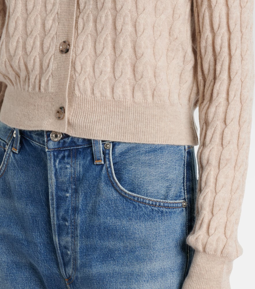Wool and cashmere cardigan
