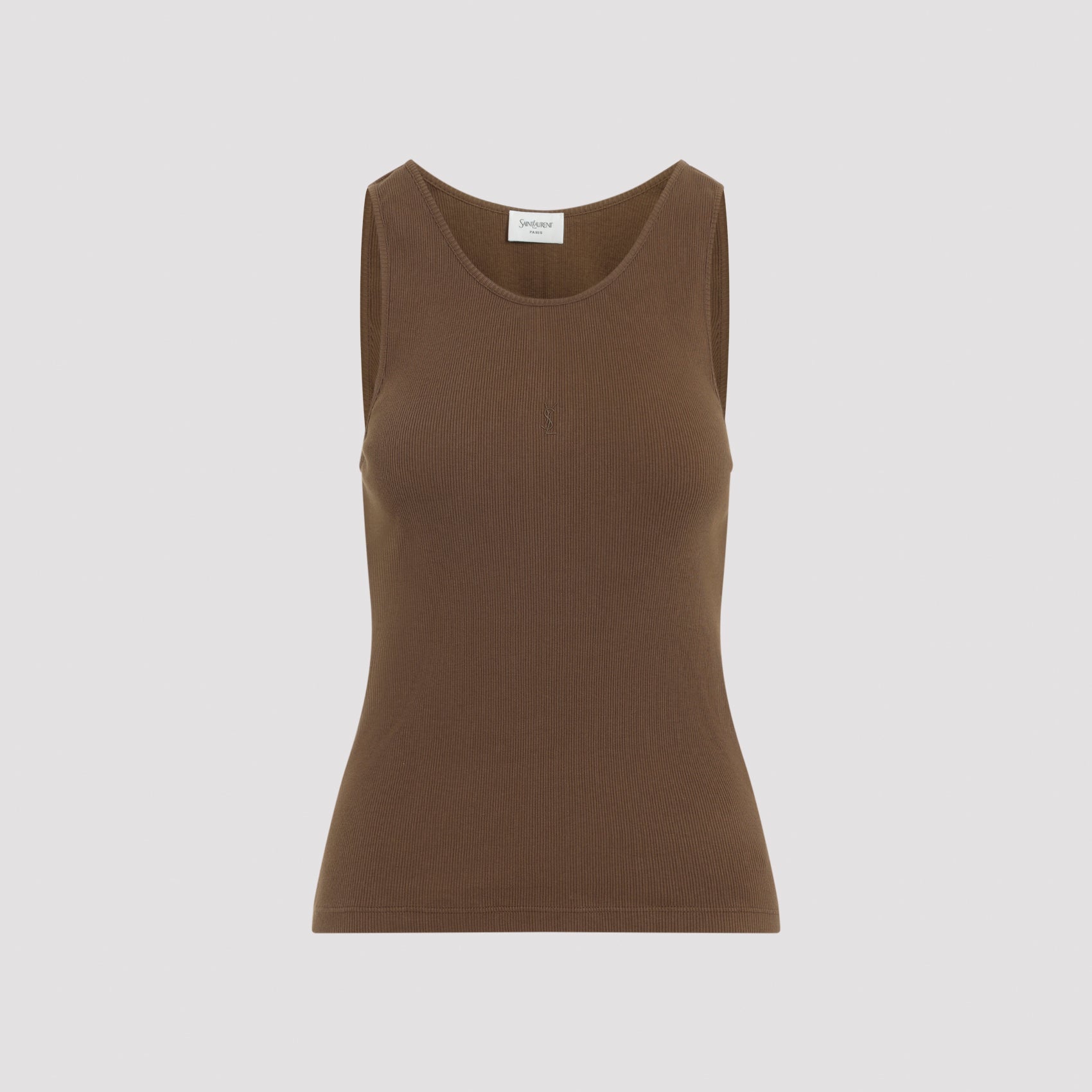 Cassandre Logo Cotton Tank Top