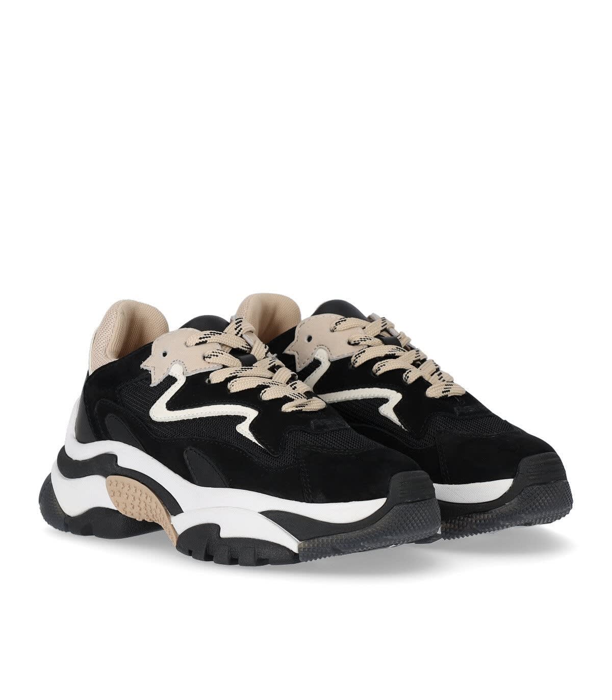 Addict Black Beige Sneaker