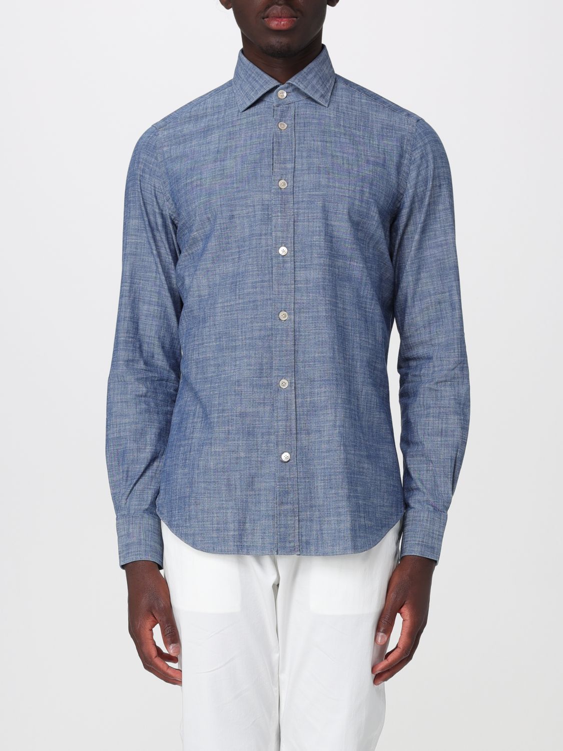 Shirt Men color Blue