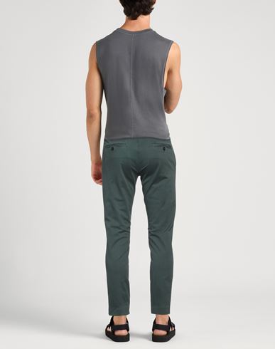 Antony Morato Man Pants Emerald green Size 32 Cotton, Elastane