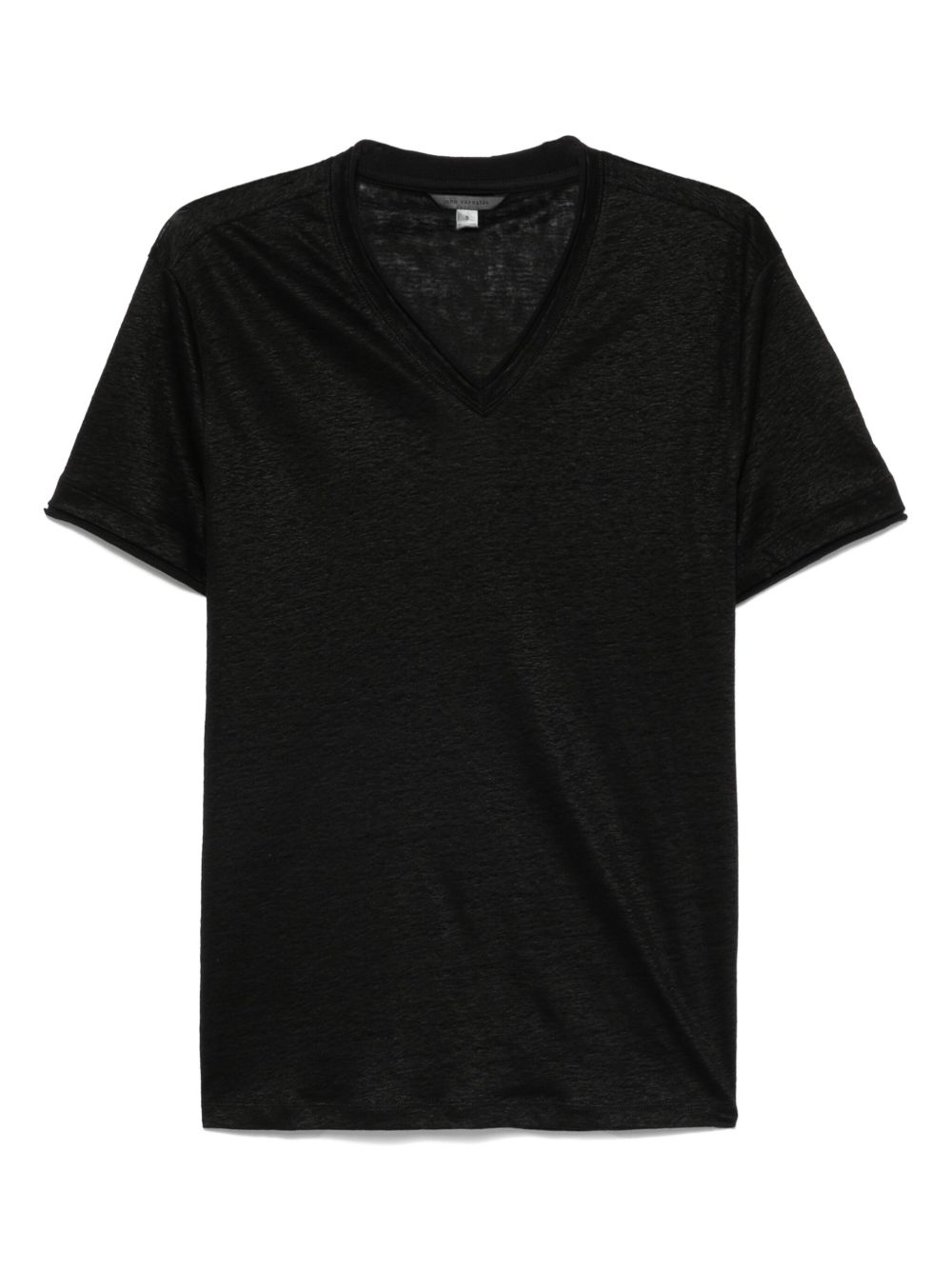 John Varvatos linen T-shirt - White