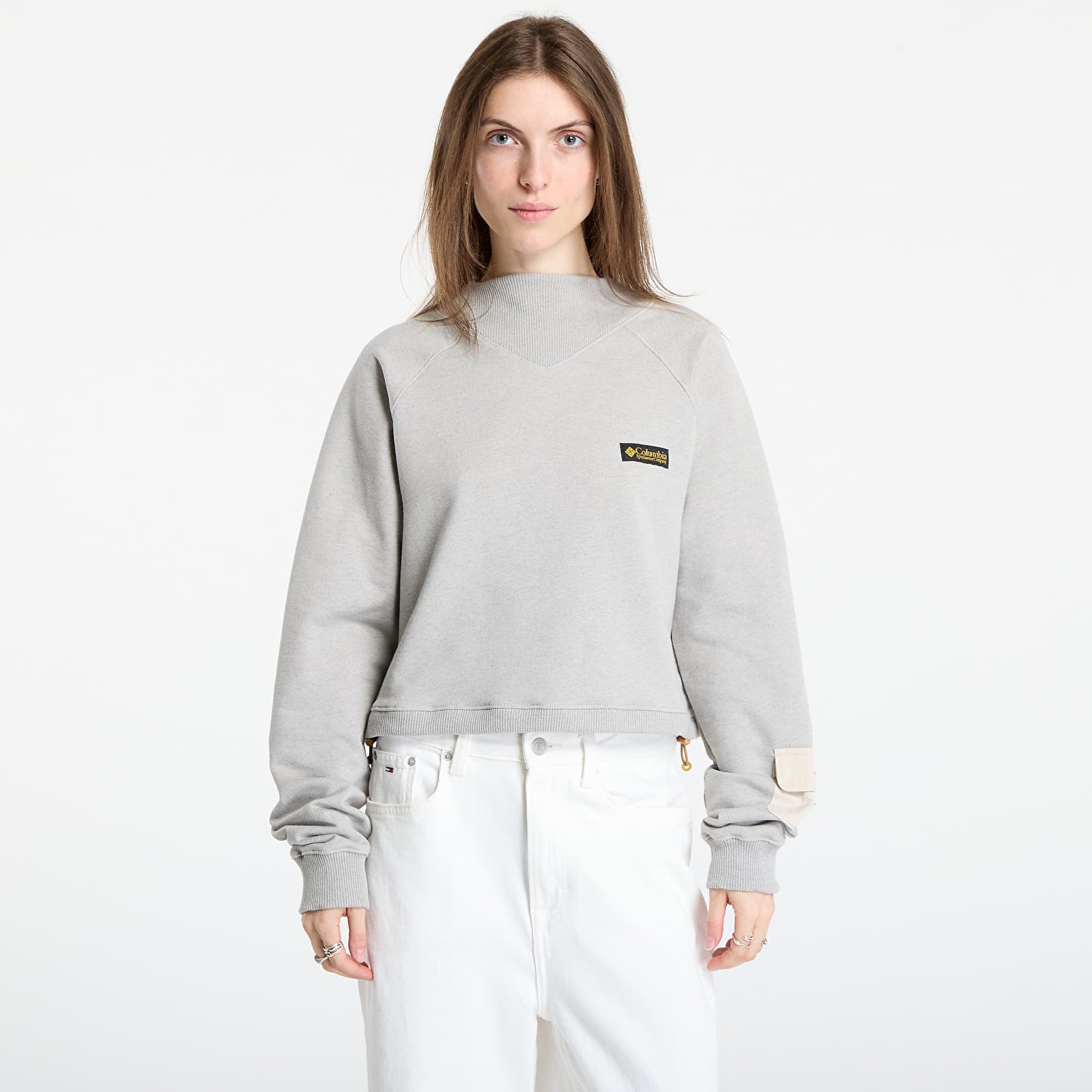 Sweatshirt Columbia High Cascades™ Crop French Terry LS Dark Stone