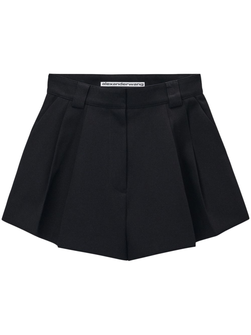 Flared shorts - Black