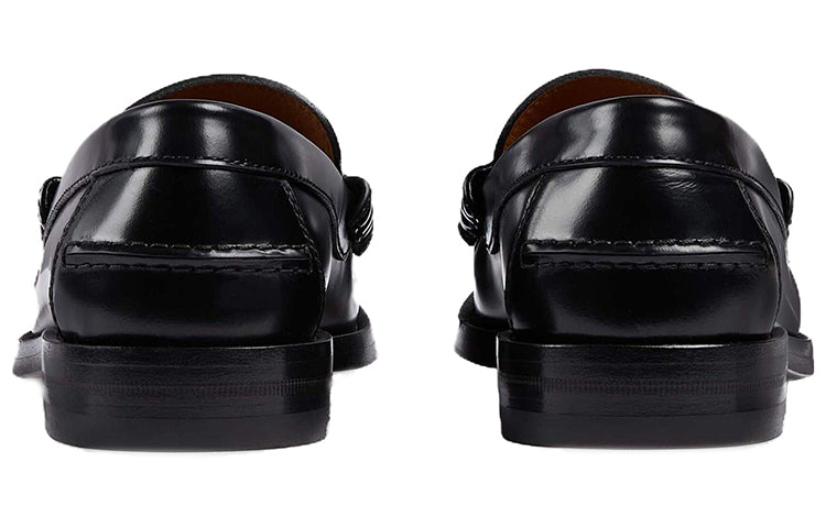 (WMNS) Interlocking G Loafers 'Black'