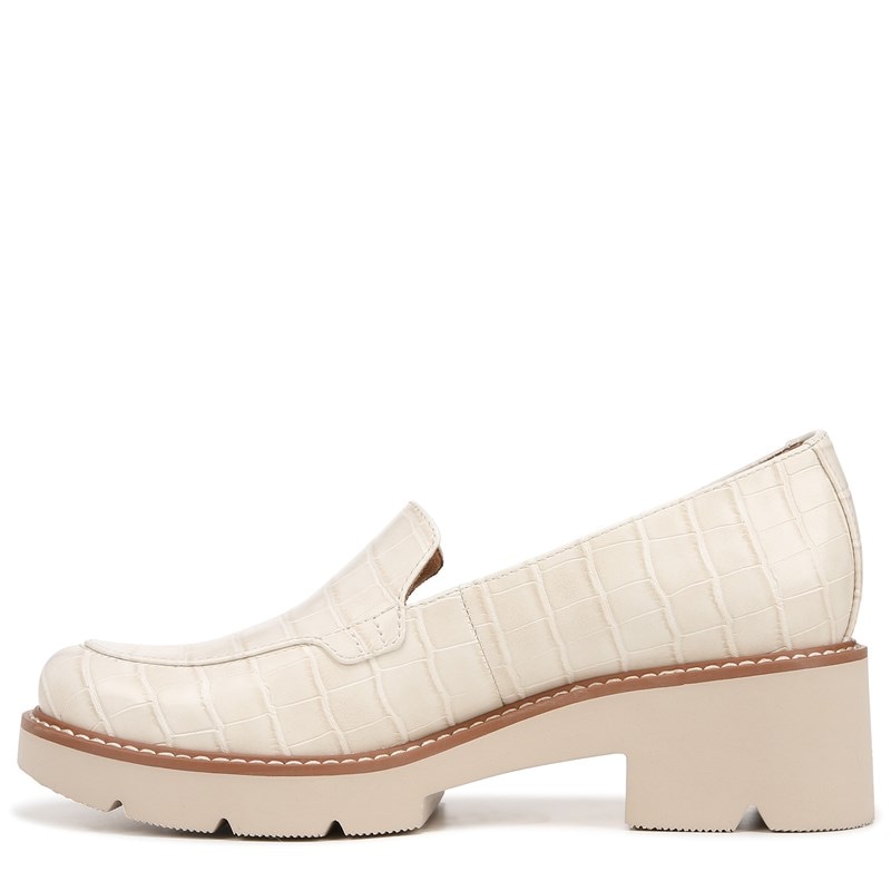 Women's Cabaret Slip On Loafers (Porcelain Croco Faux Leather)