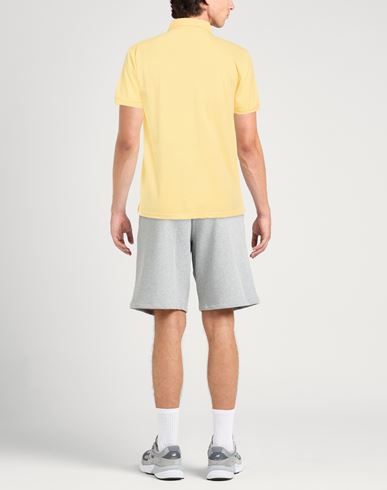 Man Polo shirt Yellow Size S Cotton