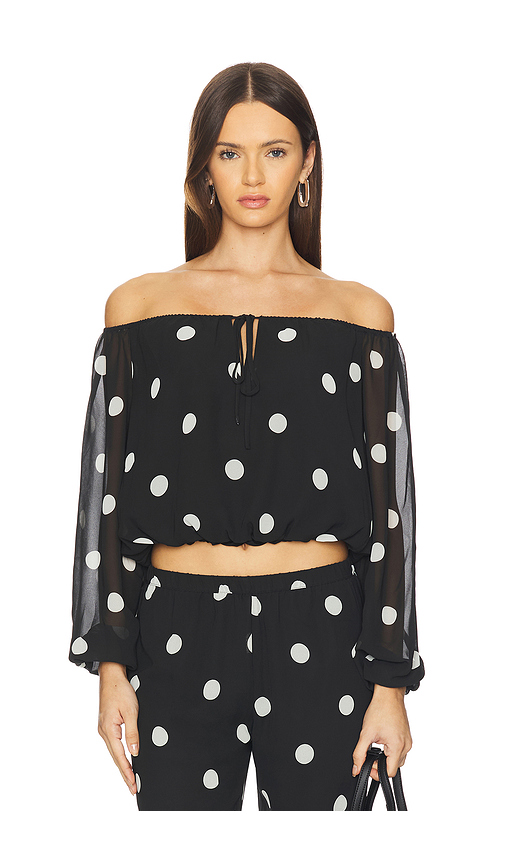 Amanda Uprichard x REVOLVE Dallas Top in Black. XL also in L, M