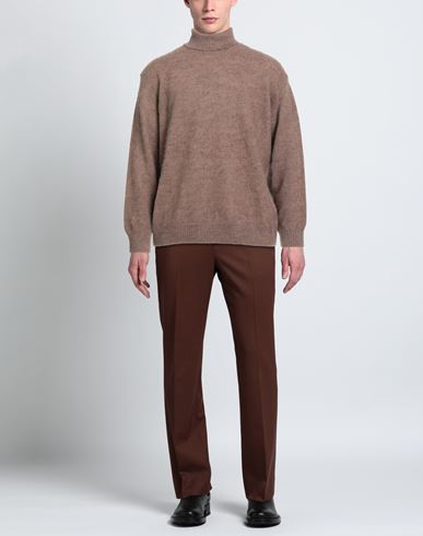 Man Turtleneck Camel Size XXXL Acrylic, Wool, Alpaca wool